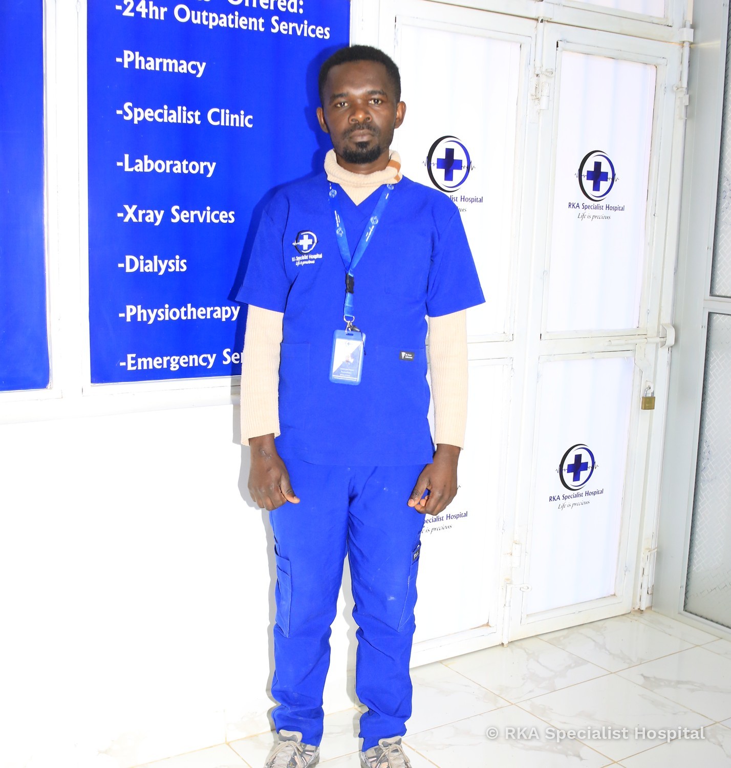 Patrick Mutie Maurice, Registered Community Health Nurse